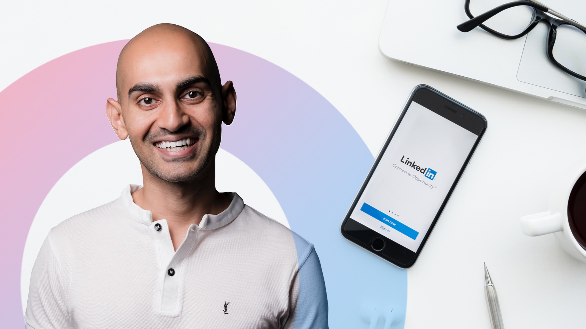 Neil Patel head of Ubersuggest Transition from Blogs YouTube to LinkedIn Dubai ICON